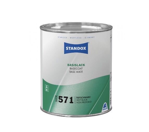 [571] Basecoat Mix 571 Deep Black