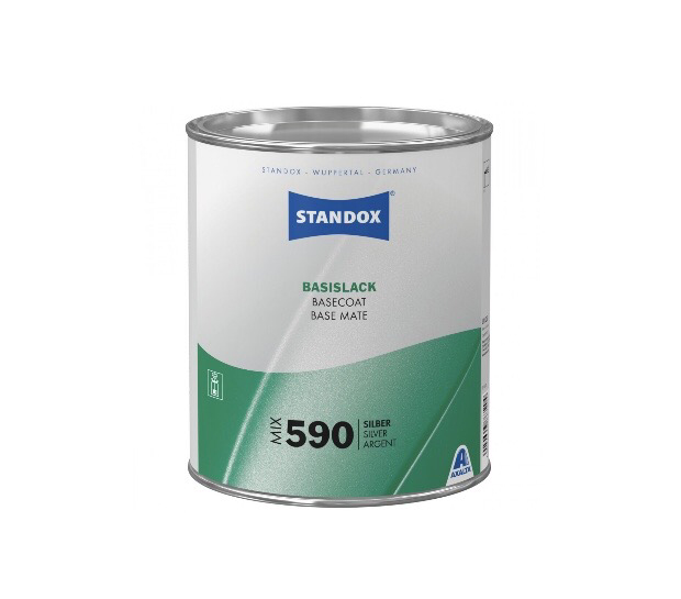 [590] Basecoat Mix 590 Silver