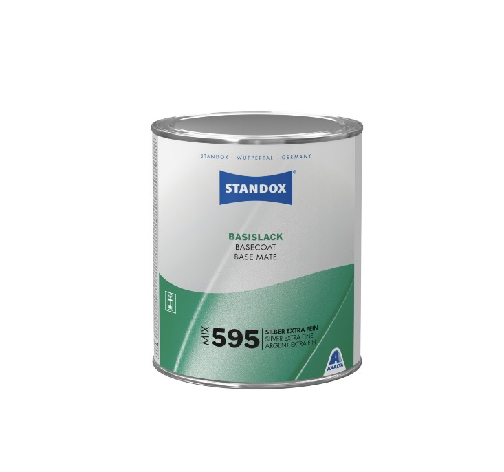 Basecoat Mix 595 Argent Extra Fin 1L