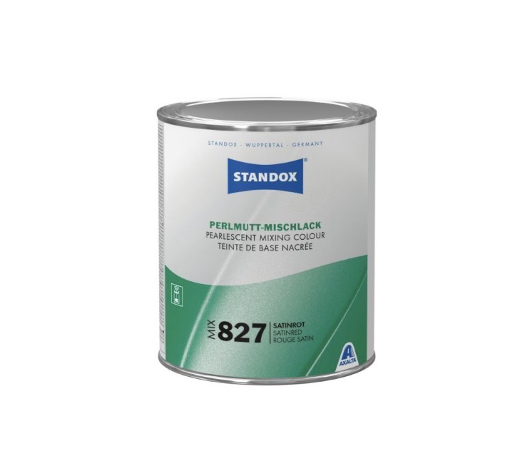[827] Basecoat Mix 827 Pearl Satin Rouge 1L