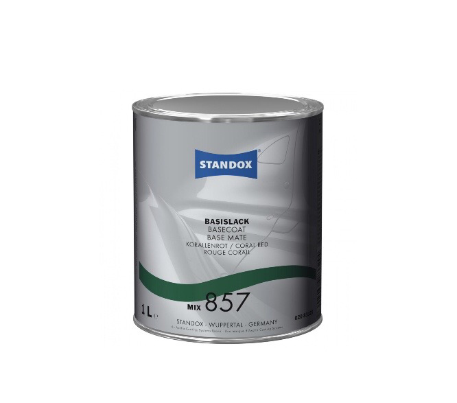 [857] Basecoat Mix 857 Coral Red 1L