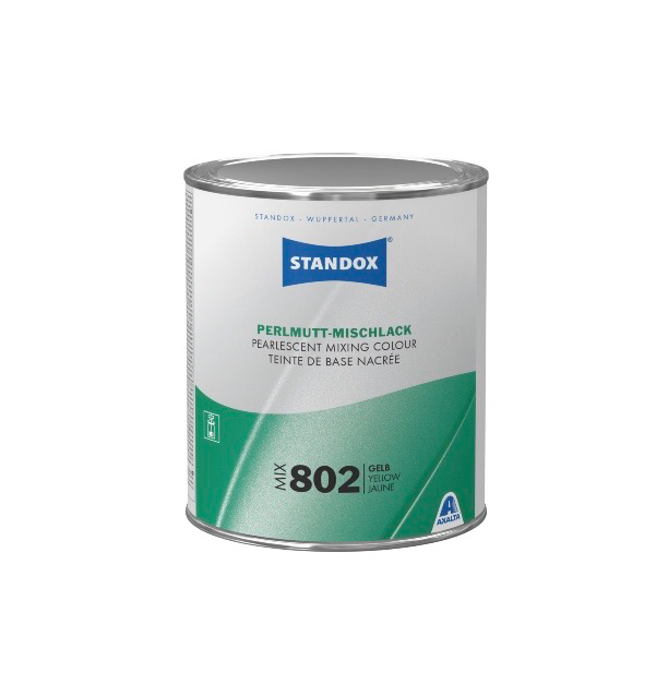Basecoat Nacrée Mix 802 Jaune  1L