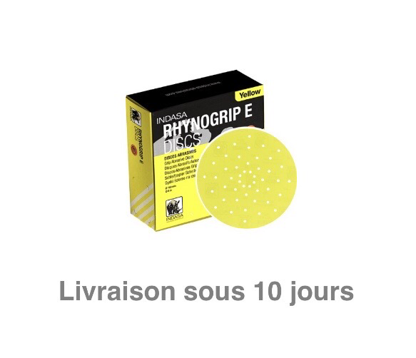Disques abrasifs Rhynogrip E Yellow Line P150  225mm 48T