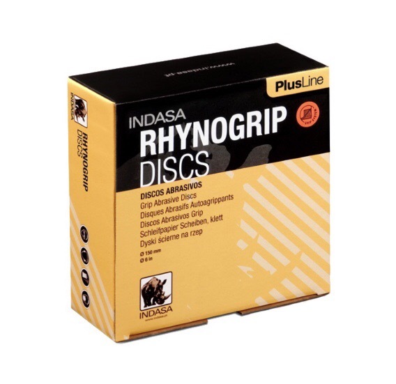 [43834] Disques abrasifs Rhynogrip Plus Line P320  150mm 15Trous