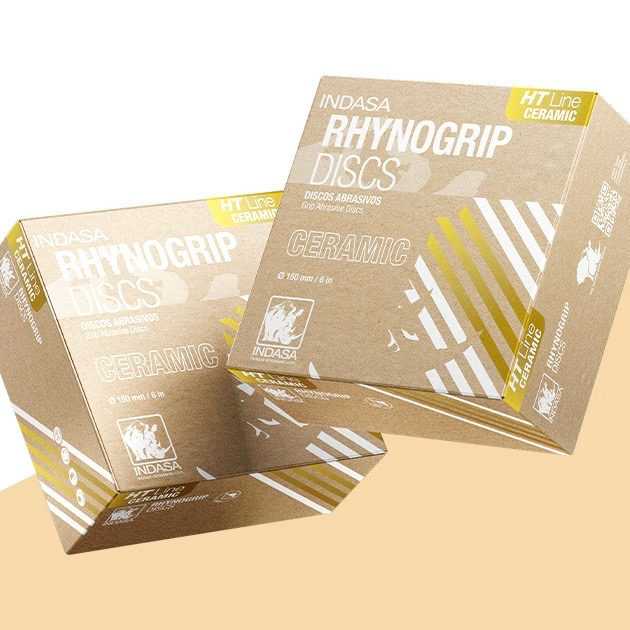 Disques Abrasifs Rhyno HT Line Ceramic Ultravent P240  150mm 21 Trous