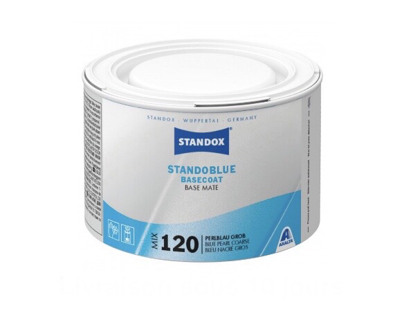 MIX 120 STANDOBLUE BASE MATE BLEU NACRÉ GROS  0.5L