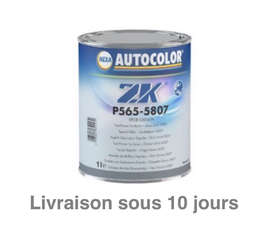 P565-5807 Apprêt Séchage Air Gris Foncé 1L