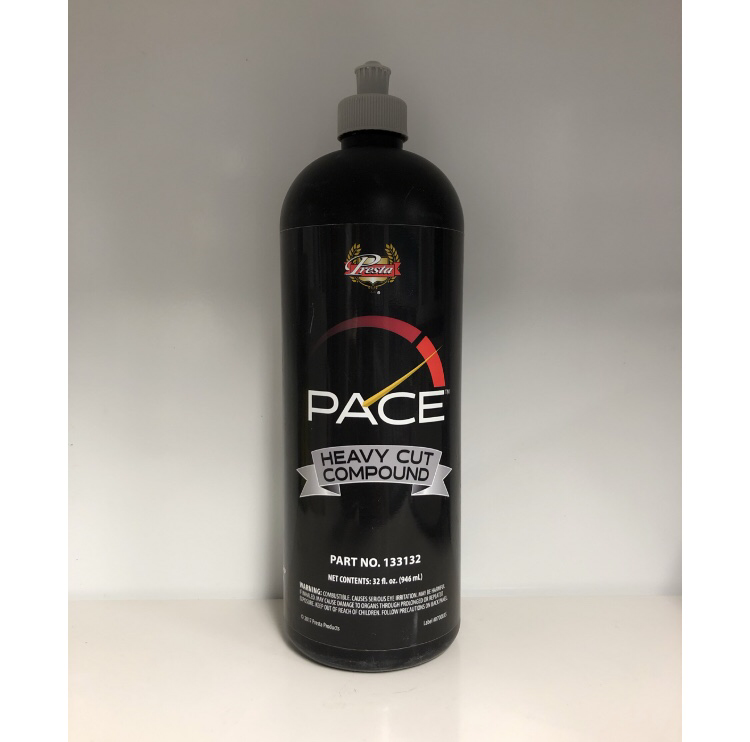 Presta PACE Heavy Cut Compound 16oz