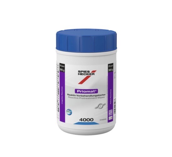 Priomat® Lingettes Réactives de Prétraitement 4000