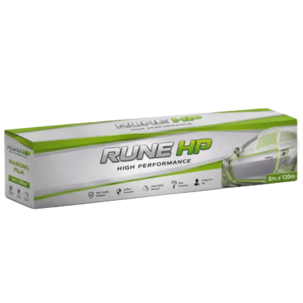 [D.102] RUNEHP Premium HDPE Masking Film 5 m × 120 m – 8 µm
